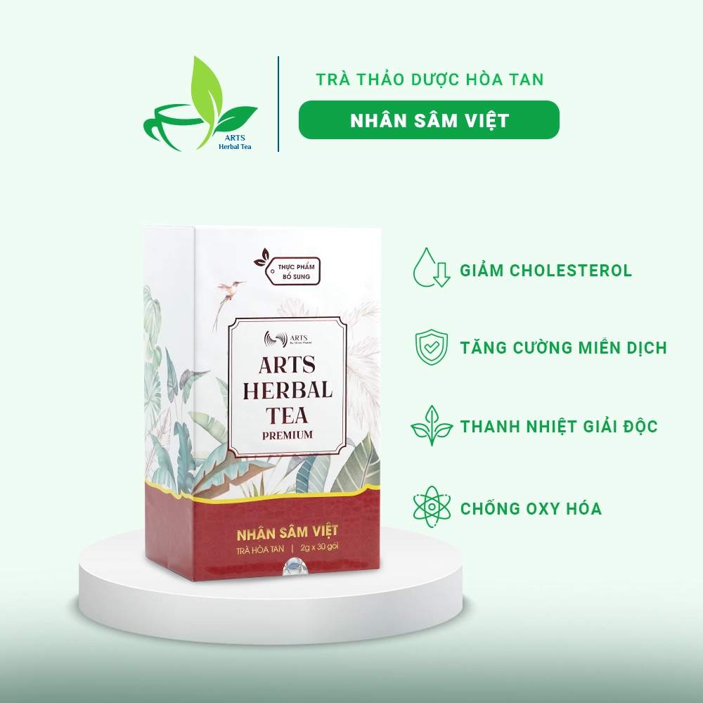 Bộ 3 Trà thảo dược hòa tan ARTS HERBAL TEA Premium
